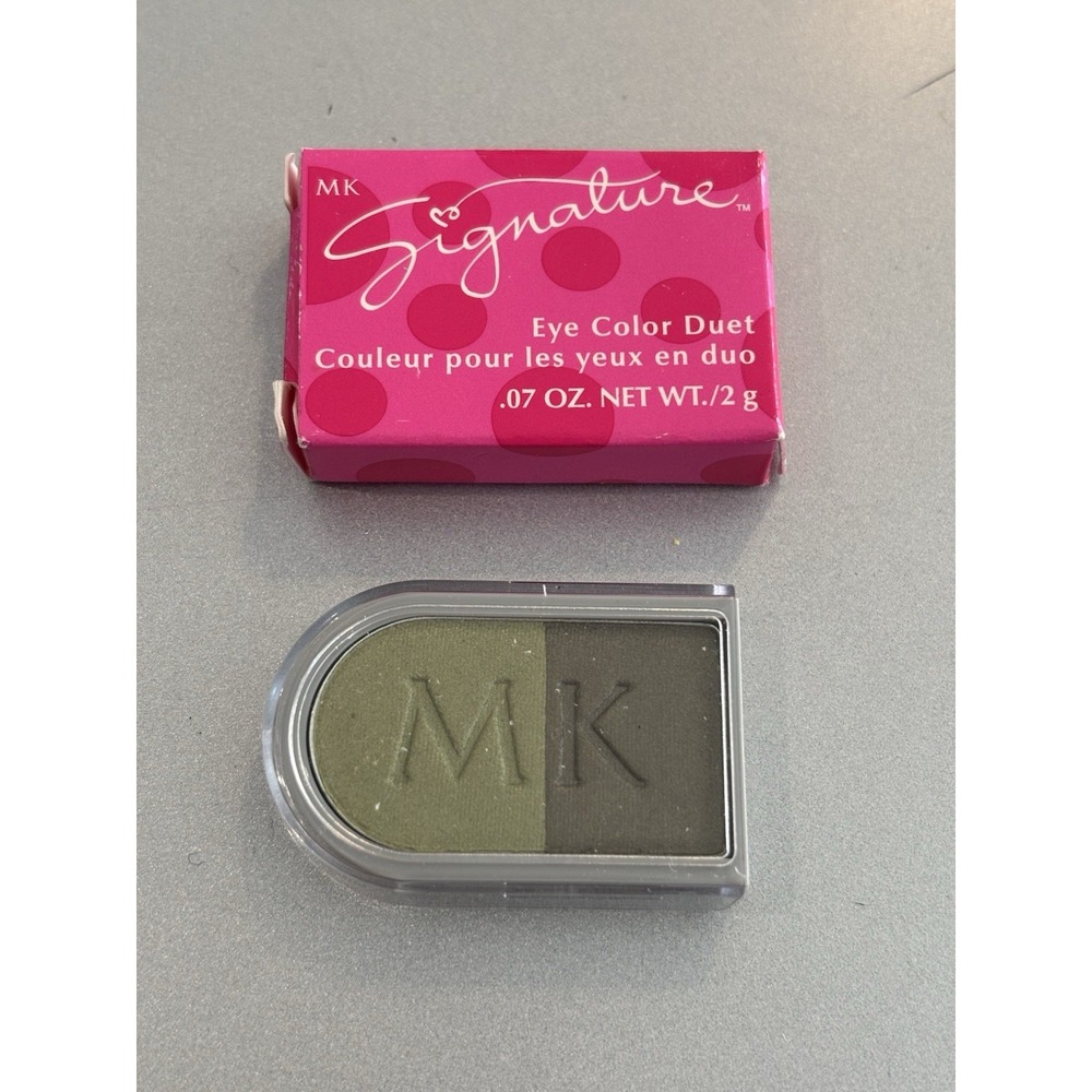 MK Signature Eye Color Duet Shadow JUNGLE Green .09 oz. 6052 NOS